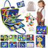Toddler Sensory Busy Board: Travel Toy Activity Book for Girls Boys, Motor