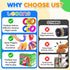 26 Pack Fidget Sensory Toys for Kids: Quiet Squishy Fidgets for Classroom Students Prizes- Textured Soft Fidget Rings