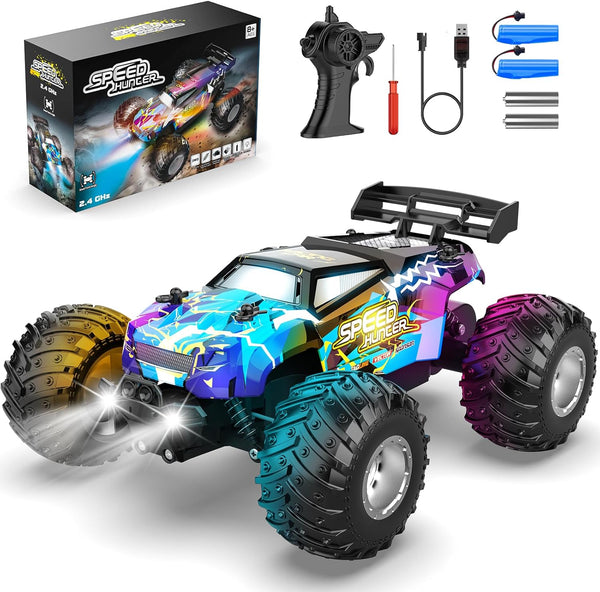 Remote Control Car, All Terrain Remote Control Truck for Boy, 2.4GHz Rc