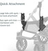 UPPAbaby Lower Adapter for Vista/Vista V2 Strollers, Compatible with RumbleSeat V2+, Bassinet, Aria, Mesa V2