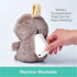GUND Baby Lil’ Luvs On The Go Sloth Soother, Plush Sound Toy for Babies, Brown/Cream, 6”