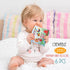Baby Books Toys Gifts, Touch and Feel Cloth Crinkle Books for Babies, Early Learning Toys for 0-18 Months, 6 PCS