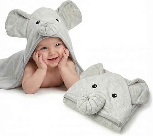 Premium Baby Towel for Bath with Hood, Extra Soft, Silky Smooth Fabric,