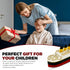 TUBTASTIC Set 6 Titanic Toy Gift Floating RMS Titanic with Iceberg | Bath & Pool Toy | Original Design