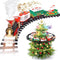 TFHUGFHG Christmas Train Set 2 in 1 Hanging Around The Tree Train Toys