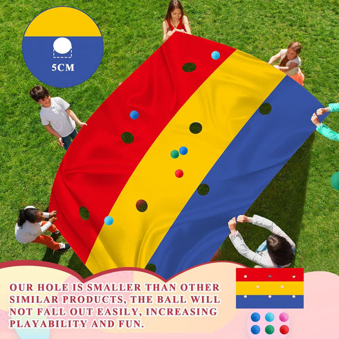Wettarn 3 Set Team Building Games, Teamwork Group Learning Activities with Hole Tarp and Pipeline Kit