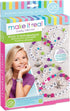 Make It Real: Block ‘N Rock Bracelets Kit - Create 4 Unique Letter Charm Bracelets, 147 Pieces