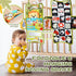 6-12 1 Tummy Jollybaby High Contrast Baby Tissue Box Toy for Baby Months, Montessori Sensory Learning Toys for Year Old
