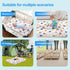Feisaibaoly Pack (38 "x26 "x1.5"),Skin Development,Pack and Play Mattress Friendly Fabric, Soft, Breathable and Quiet