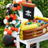 2 Cunhill Pieces Inflatable Pirate Ship Cooler Inflatable Cooler for Halloween Pirate Ship for Food Beverage Serving