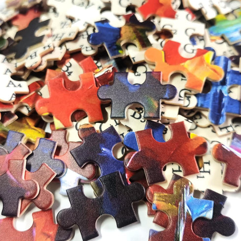 Bristlegrass Wooden Jigsaw Puzzles 1000 Pieces for Adults - Japanese Ukiyo-e Hokusaii Fuji Collection