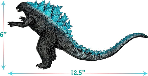 TwCare Set of 2 Godzilla vs King Kong Figures - Movable Joints Action Movie Series Soft Vinyl Toys