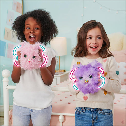 What the Fluff, Pupper-Fluff Interactive Toy Pet with Over 100 Sounds and Reactions, Kids Toys for Ages 5+