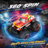 DEERC 1:16 Amphibious RC Monster Trucks, IPX7 Waterproof Remote Control Car, 4WD Dual Motors All Terrain Toys for Kids