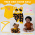 Lifelike Reborn Baby Dolls Black Girl - Realistic Newborn Dolls with Soft Poseable Body, Teddy Toy, Sunflower Clothes,