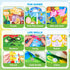 2 3 4 5 JoyCat Dinosaur Toddler Busy Book, Busy Board for Year Old -Travel Toy Quiet Activity Book, Life Skills & Fun