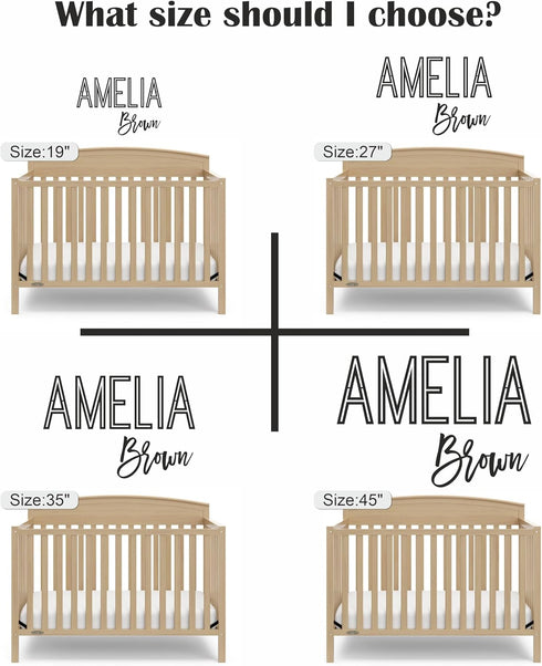 Personalized Wooden Name Signs for Nursery - Custom Name Decor