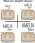 Personalized Wooden Name Signs for Nursery - Custom Name Decor