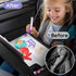 UTOLOVE Kids Travel Tray, Kids Travel Trays for Car Seat, Road Trip Essentials for Toddler, Carseat Lap Tray with Dry