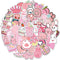 50PCS Cute Kawaii Stickers for Water Bottles, VSCO Pink Stickers for Laptop Aesthetic Gift for Kids Teens Girls