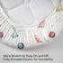 47"x24", 3 Pack Nap Mat Sheet Dinosaur Baby Crib Sheets Fitted Elastic Corners, Preschool Day Care Rest Mat Cover, Soft