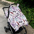 Car Seat Cover Baby, Infant Car Seat Canopy Covers for Newborn Girls Boys, Soft Breathable Mink Carseat Covers Stretchy