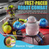 cxjoigxi Set 2, 5 6 7 8 9 10 11 12 Remote Control Fighting Robot Toys of RC Ejecting Battle Bots with Light & Sound