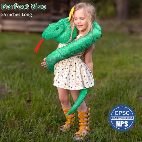 Mommy 3 5 7 8 12,Long MorisMos Giant Snake Stuffed Animal with Babies & Eggs,Realistic Stuffed Snake Plush Toys for Kid