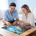 WSCXSC 500 1:1 20.5 15 Jigsaw Puzzles for Adults Pieces, Interlock Perfectly Letter on Back No Dust, Home Decor