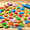 Xelabrion Magnetic Fishing Game Toys for Kids Toddlers 3-5 4-8, Water Table Bathtub