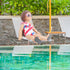 18 Inch Doll Summer Outfits Set, Vibrant Swimming Playset for American Doll Girls with Bikini Swimsuits and Accessories