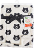 Yoga Sprout Cozy 30x40 Inches Bear Mink Blanket with Sherpa Lining