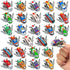 Vileafy 27 PCS Metal Shell Pull Back Airplane Toys for Kids Cartoon
