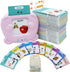 510 Words Alphabet Talking Flash Cards for 3-8 Years Toddlers, Educational Interactive Toy for Kids