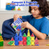 Set 3+ NEOROD Mini Magnetic Tiles Travel Portable STEM Building Blocks for Quiet Play on The Go | Compact Magnet Toys