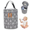 CNAFGBGG Breastmilk Storage Bag 5.5x7.5 Inch Cylindrical Breastmilk Cooler Bag with Zipper Closure