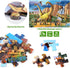 Kids,48 3-5,Easter 4-8 Jumbo Floor Puzzle for Piece Waterfall Dinosaur Large Jigsaw Puzzles, Fun Preschool Educational