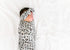 Zara Design Large Premium Knit Baby Swaddle Blanket by Copper Pearl
