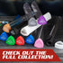 Monster TCG Gaming Prism Playmat Tube, Opaque Black, Easy in & Out Design for Card & RPG Play Mats
