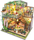 PANZIYU DIY Miniature House Kit, Fairy Dollhouse for Adults to Bulid,Tiny Home Making