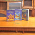 EKKZ 3-Piece 1:6 Set Scale Miniature Holiday Book - Openable Christmas Eve & Gingerbread Illustrated Stories