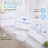 3 3 Mooreeke Baby Towel with Hood for Boys Blue Ocean Bath Towel for Babies Ultra Soft Absorbent PCS Baby Towels
