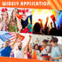 12 Pieces Orange Cheer Megaphone for Party Favors Noisemaker Toys DIY Plastic for Sports Match Game Outdoor Activities