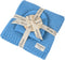 HomeyHues Luxury Baby Gift Set for Newborns - 100% Cotton Knit Blanket Essentials