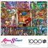 Buffalo Games - Aimee Stewart - The Grand Fiction Library - 1000 Piece Jigsaw Puzzle for Adults Challenging Puzzle Perfect for Game Nights - Finished Puzzle Size is 26.75 x 19.75