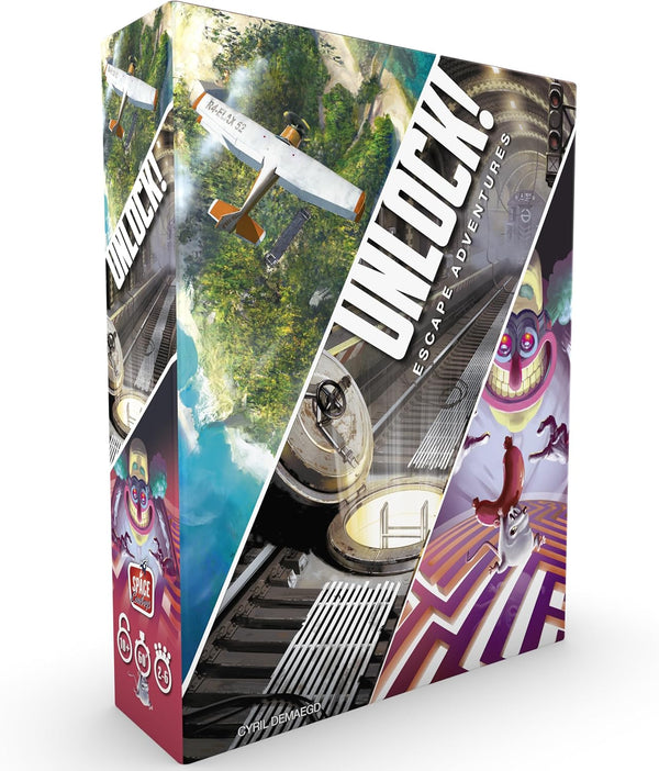 UNLOCK! Escape Adventures Card Game - Escape Room-Inspired Cooperative Adventure, Fun Family