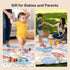 50"x50" Baby Play Mat, Premium Thicker Foam Floor Mat, Bohemian Non-Slip Playpen Mat for Infants & Toddlers, Foldable