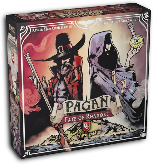 Capstone Games Pagan: Fate of Roanoke Strategy Card Game Asymmetric 2 Player