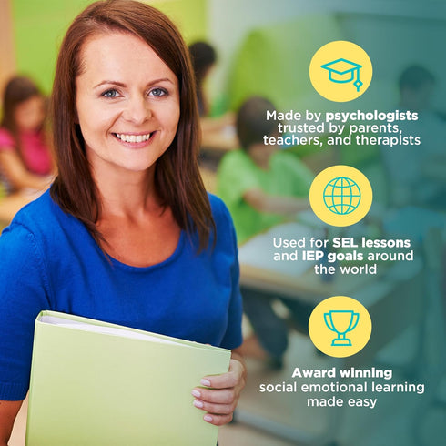 8-99 15 ThinkPsych Chat Chains - The Game That Connects Us | Social Skills Games | Therapy Games for Teens and Kids |