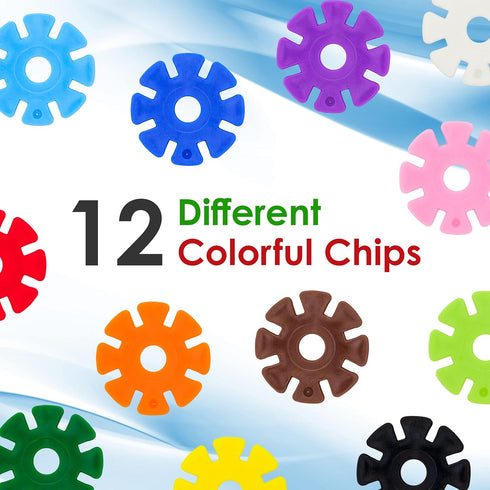 800 Set 3 PTF80 PicassoTiles Building Chips Construction Block Pieces Creative Interlocking Disc Block Toy STEM